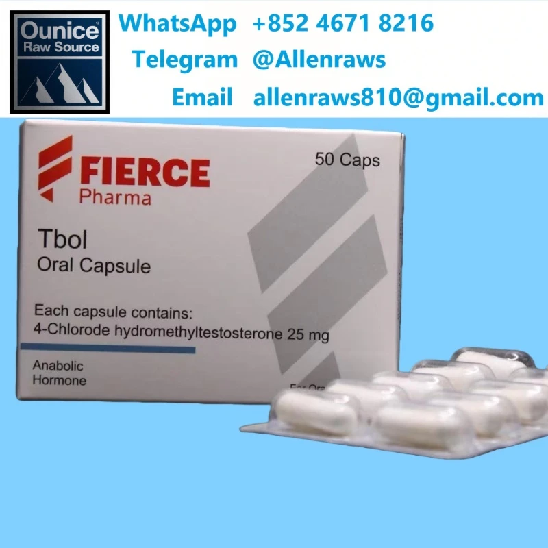 FIERCE Tbol Turinabol 25mg*50caps/ボトル経口カプセル米国倉庫出荷